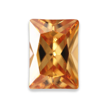 Radiant Champagne Cubic Zirconia